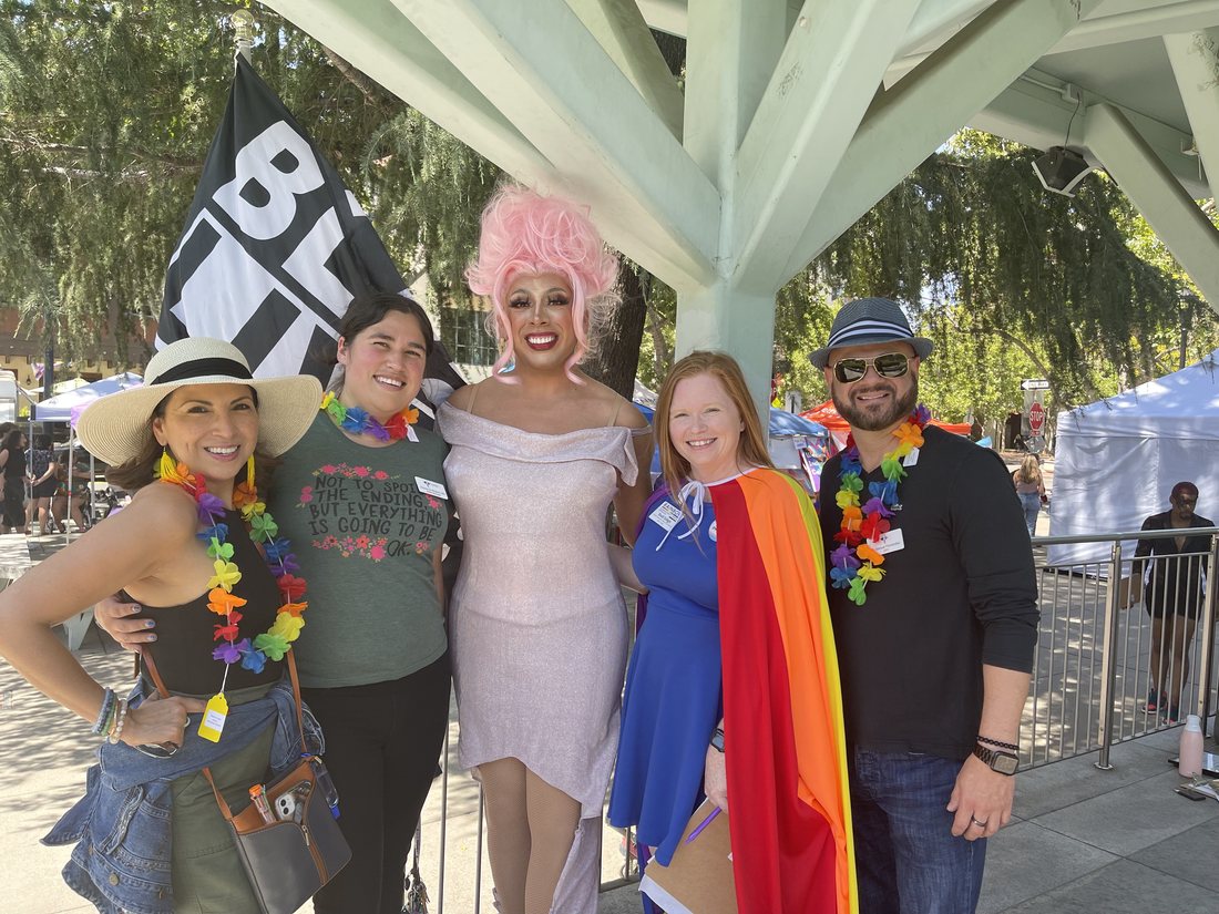 La Concordia at a community Pride celebration